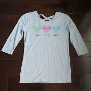 Justice girl long sleeve top